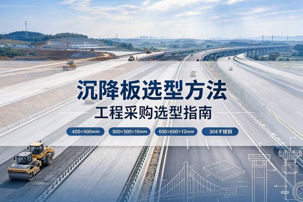 岳普湖沉降板选择方法