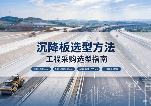 岳普湖沉降板选择方法